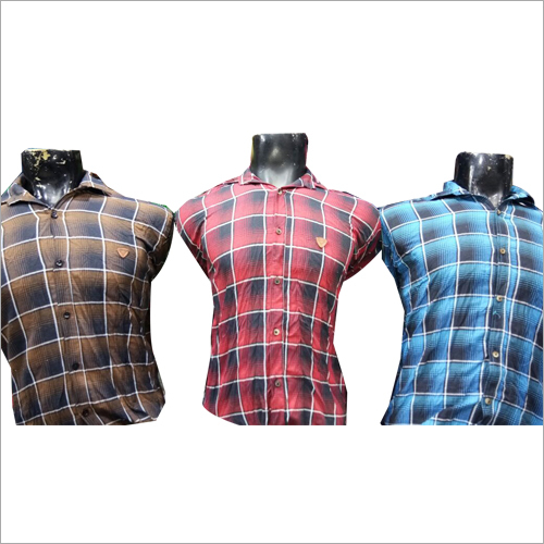 Mens Casual Checked Shirt - Cotton, Full Sleeves, Classic Collar | Anti-Wrinkle, Washable, Non-Toxic, Waterproof, Available in All Sizes