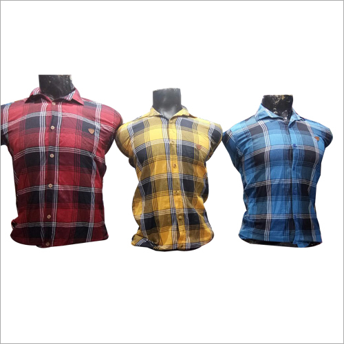 Mens Multicolor Checked Shirt Age Group: All