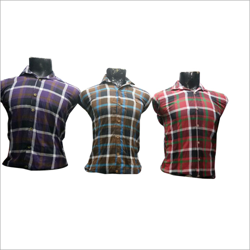 Mens Trendy Checked Shirt Age Group: All