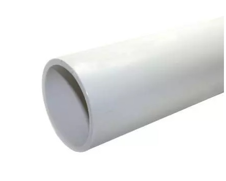 Light Grey Plastic Core Pipe