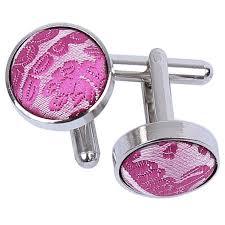 Fabrics Inlaid Cufflink