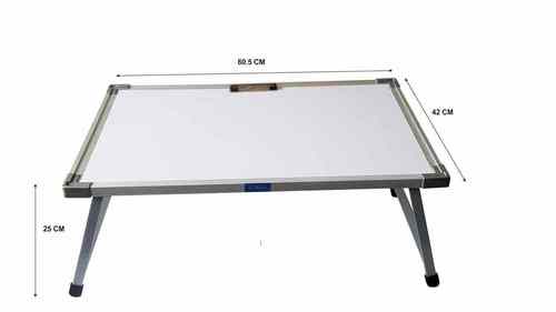Powder Coated Multipurpose  Metal Folding Laptop Table, Whiteboard Table.