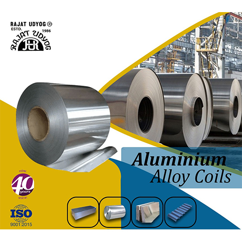 Silver Aluminium Alloy Coils