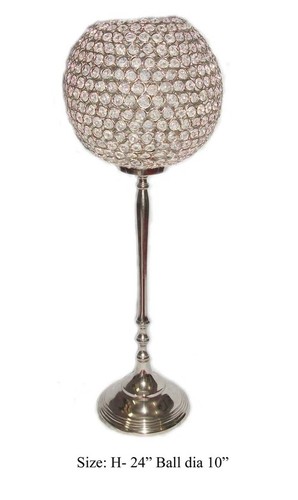 Crystal Wedding Centerpiece