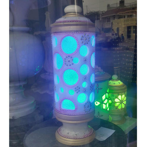 Multi Color Marble Capsule Lamp