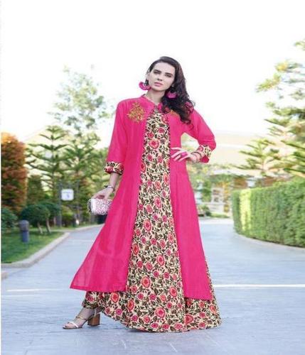 Pink Branded Kurti
