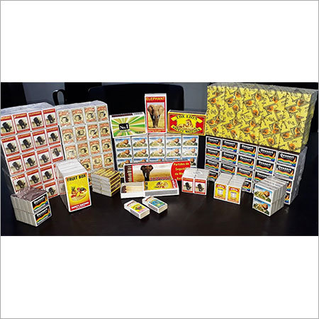 Wood Match Box