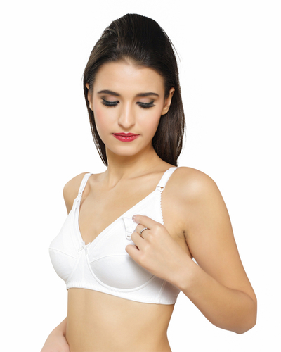 Ladies White Color Bra