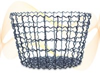 Black Metal Fruit Basket