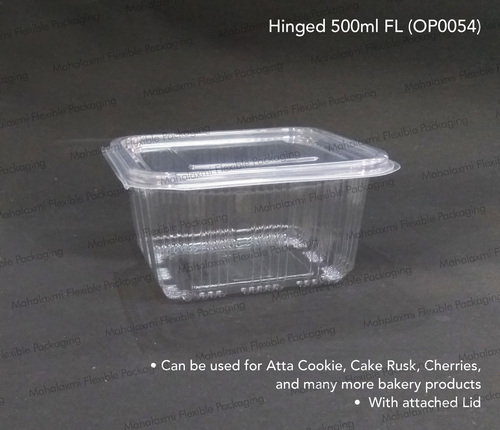 Hinged Bakery Packaging