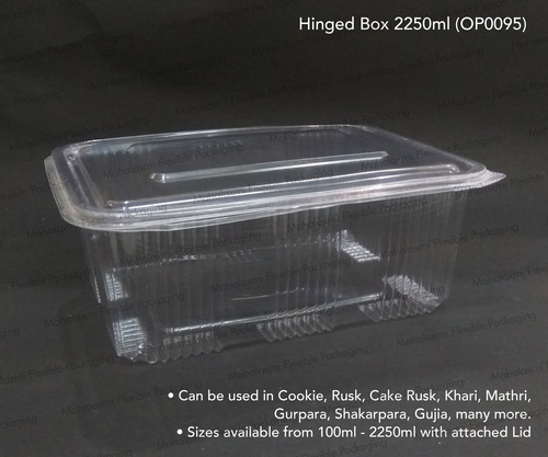 Hinged Bakery Box Hinged Bakery Box
