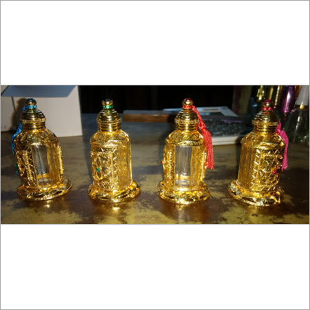 Glass Bottle Gold Cap