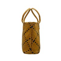 Trishikha Leather Hand Woven Shoulder Bag