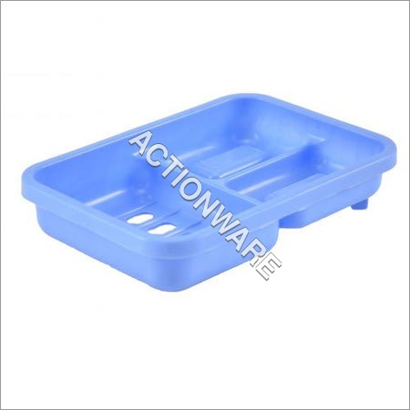 3 Racks Plastic Soap Dish - Cavity Quantity: Single