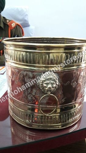 Brass Flower Pot
