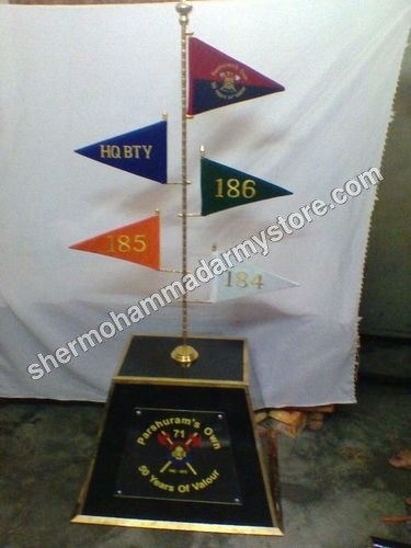 Wooden Stand BTY Flags