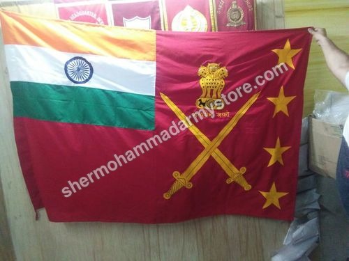 Embroidery flags