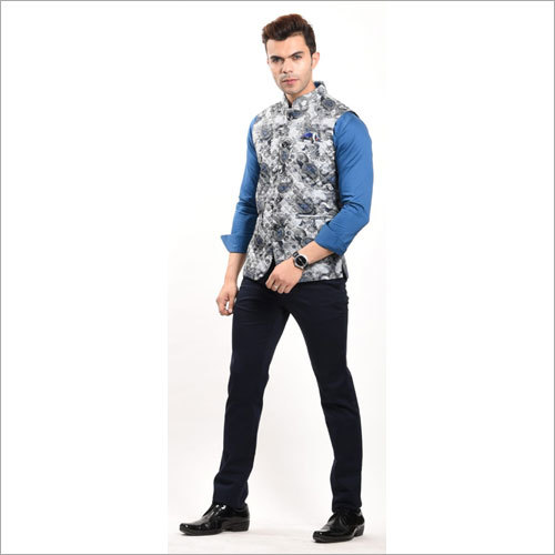 Dry Cleaning Mens Nehru Jacket