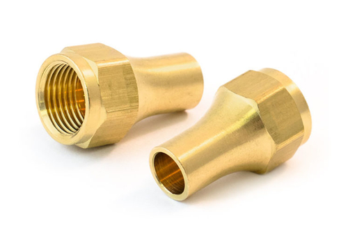 Brass Flare Long Nut