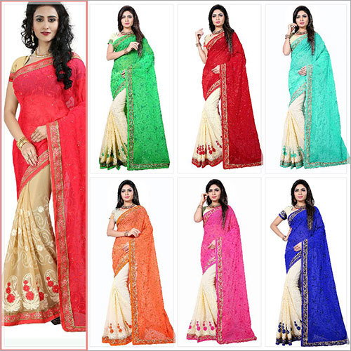 Designer Georgette saree