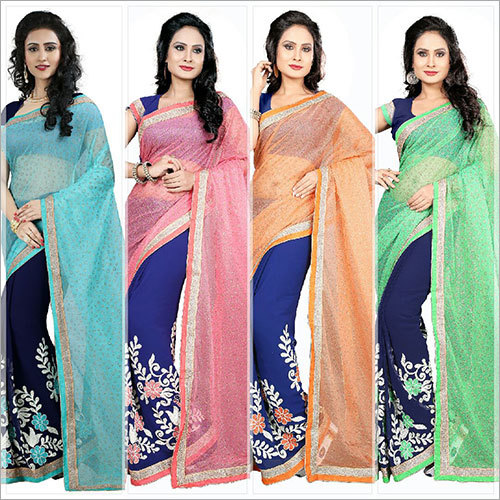 Crepe Georgette Saree