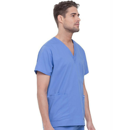 Sky Color Hospital Scrub Suits And Gowns