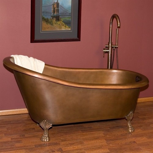 Louis Copper Bath Tub