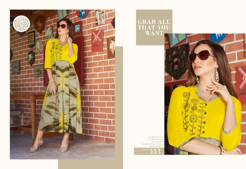 New Printed Styles Cotton Kurtis