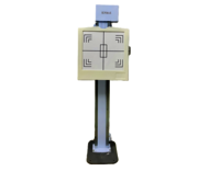 X Ray Vertical Bucky Stand - Color: White