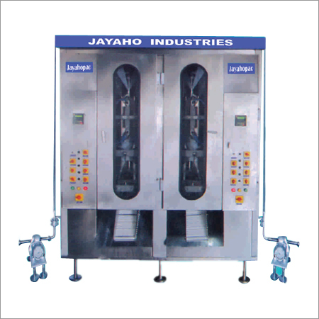 Double Head Edible Oil Pouch Packing Machine