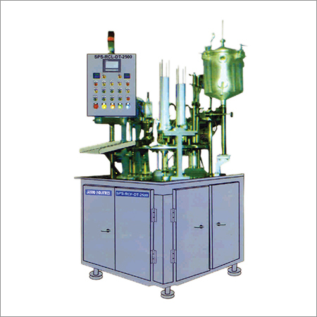 Double Track Curd Cup Machine
