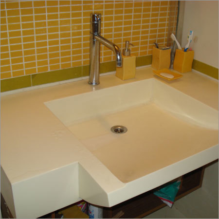 Acrylic Plain Solid Surface Basin