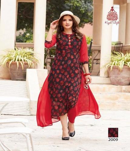Red Summer Kurti