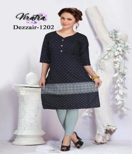 Black Branded Kurti