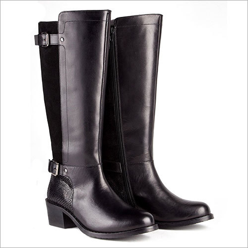 Long Leather Boots