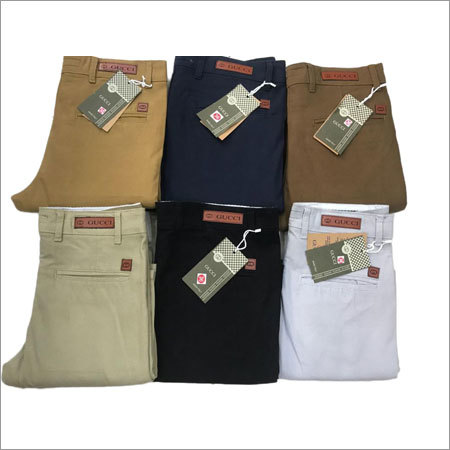 Men's Casual Plain Pant - Cotton Fabric, Regular Fit , 4 Pocket Design, Fade Resistant, Shrinkage Proof, Elegant Pattern, Ideal Gift Item