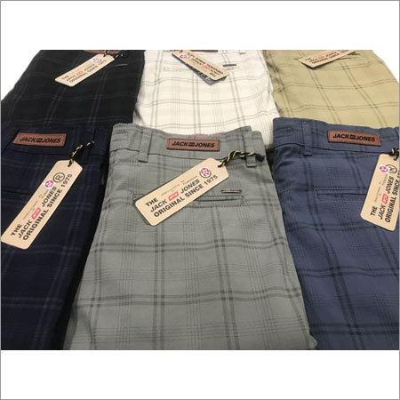 Men's Check Pant - Cotton, Regular Fit, Four Pockets, Attractive Checkered Pattern | Soft, Lightweight, Anti-Wrinkle, Washable, No Fade, Waterproof