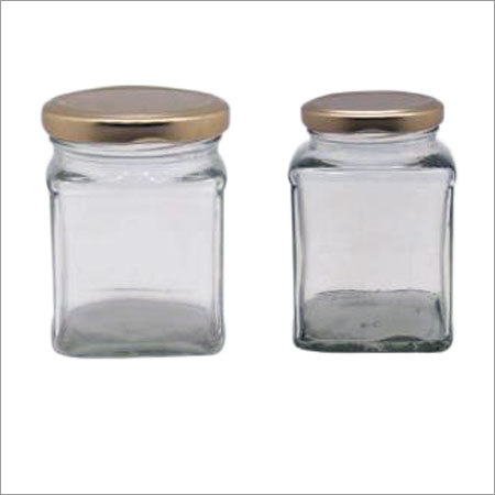Glass Square Jars