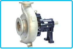ANSI Pumps - Stainless Steel, High Pressure 20 kg/sq.cm, 10-20mm Width | Back Pull-Out Design, Semi-Open Impellers, Versatile Mechanical Seal Options