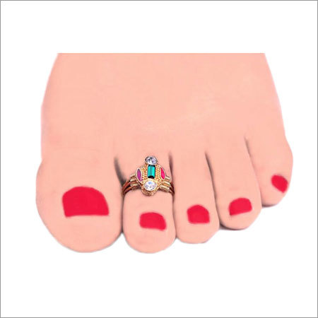 Gold Plated Toe Rings Gender: Women
