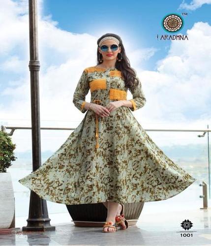Multi Party Wear Kurtis