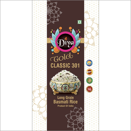 Classic 301 Long Grain Basmati Rice Purity: 98%
