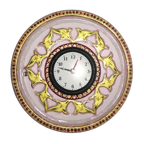 Multi Color Jali Wall Clock