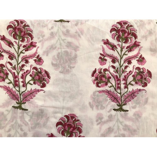 Exceptionally Soft Buti Block Printed Cotton Fabric