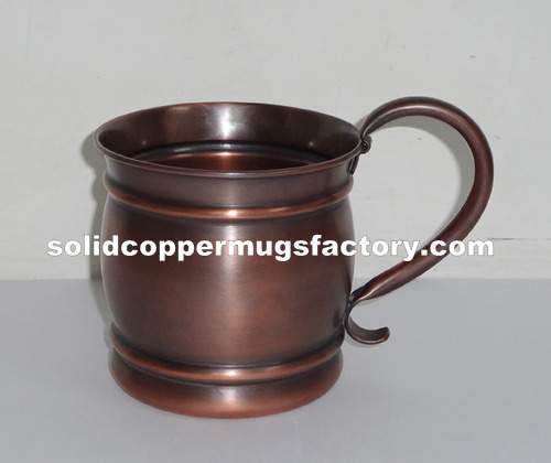 Antique Copper Mule Mug
