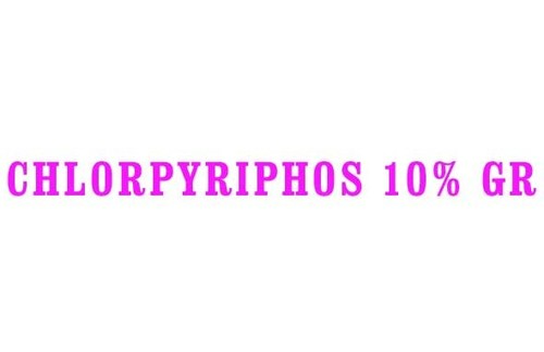 CHLORPYRIPHOS 10% GR