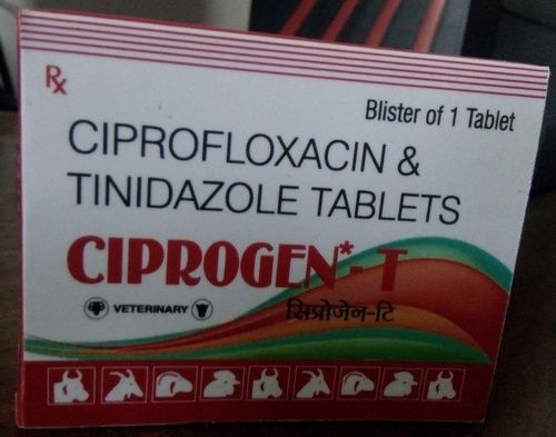 Ciprofloxacin & Tinidazole Tablets  (CIPROGEN - T)