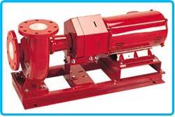 Red End Suction Pumps - Long Coupled