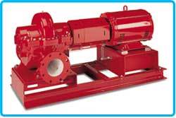 Red Split Casing Pump