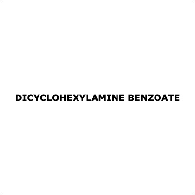 Dicyclohexylamine Benzoate